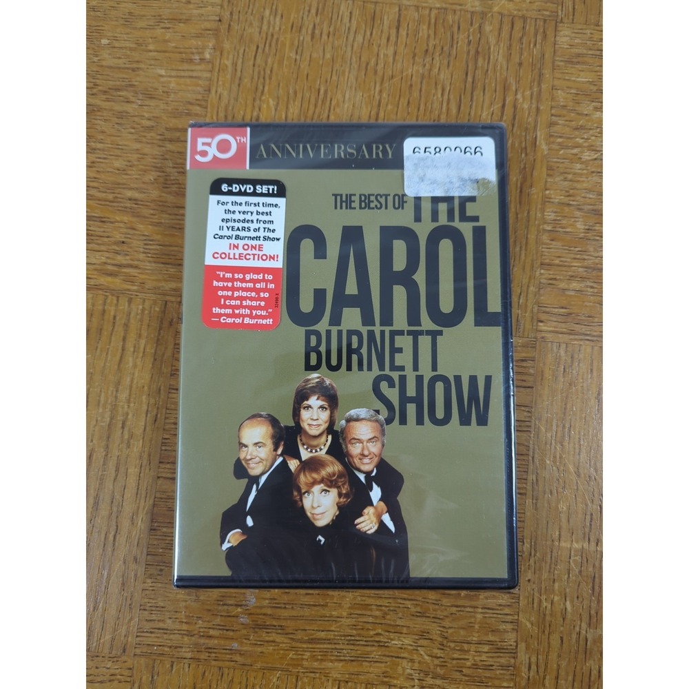 New The Best Of The Carol Burnett Show‎ 50th Anniversary Edition (DVD, 6 Discs)